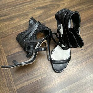 Camilla Skovgaard Black Heel Wrap Around Ankle Detail